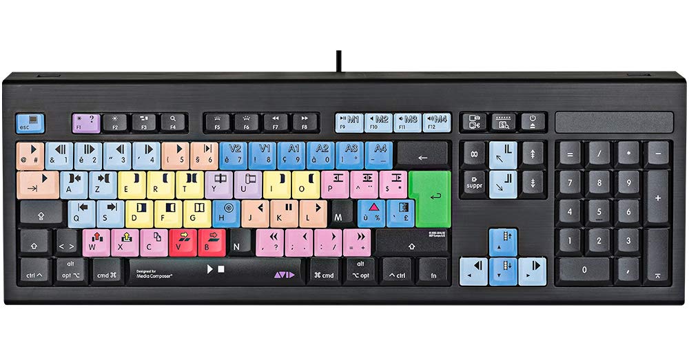 logickeyboard lkb-mcom4-apbh-fr 键盘, avid media composer astra